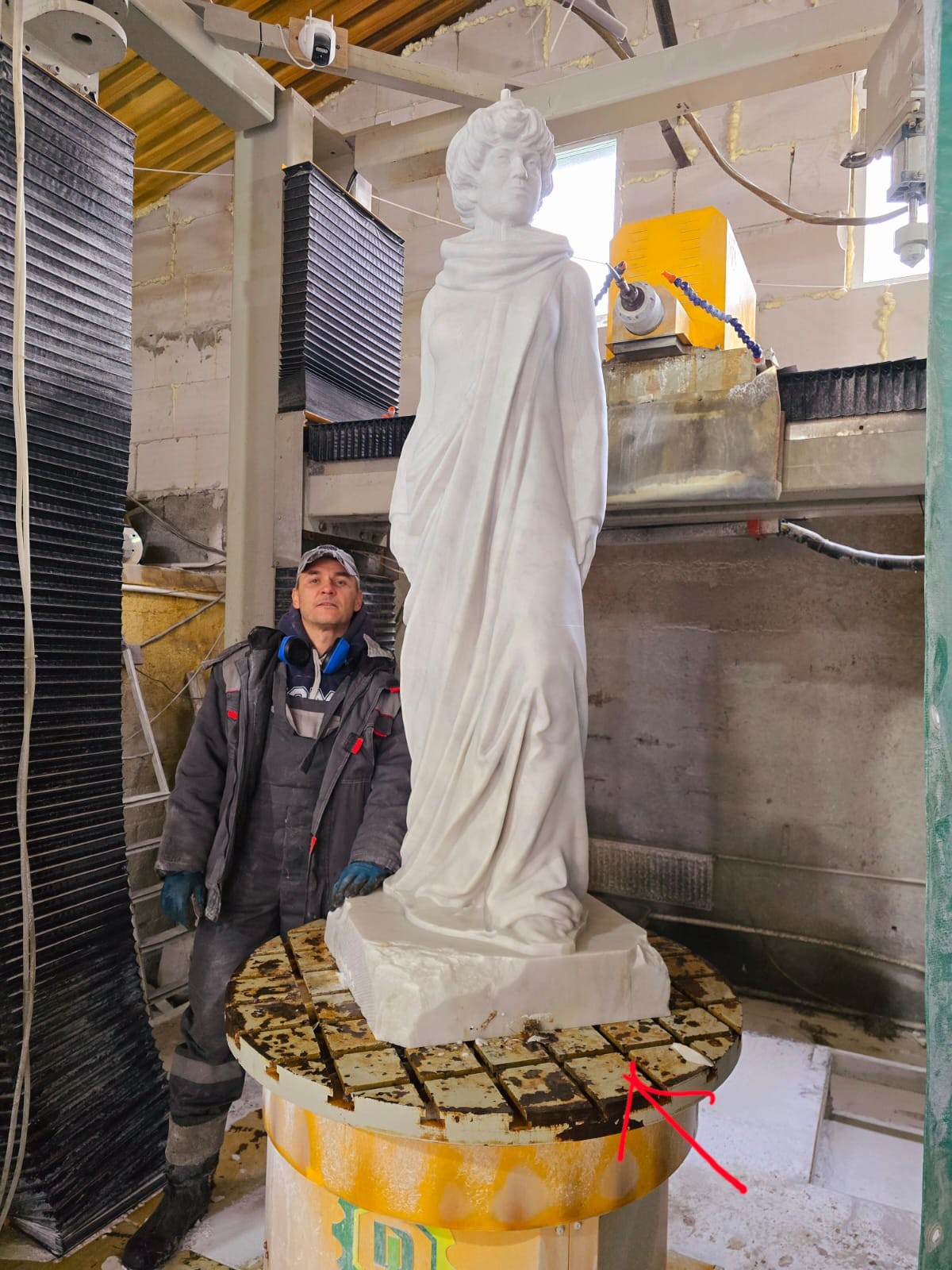 กรณี บริษัท ล่าสุดเกี่ยวกับ เครื่องแกะสลัก CNC 4 แกน ในมอสโก