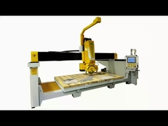 เครื่องตัดสะพาน CNC 5 แกนอัจฉริยะสำหรับหินสำหรับเคาน์เตอร์ครัว