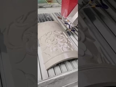 เครื่องบด CNC หัวเดียว Swing-Head สําหรับพื้นผิวโค้ง Arc