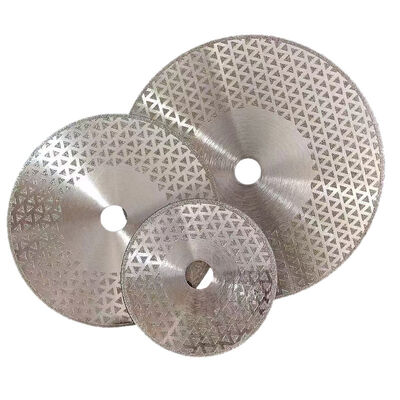 Double Sided Electroplated Diamond Cutting Disc For Marble Granite Quartz Grinding And Cutting
