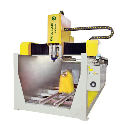 4 Axis Rotating Stone Carving Machine CNC Dragon Column Cutting Engraving Machine