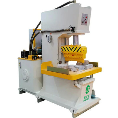 Hydraulic Stone Guillotine Stone Splitting Machine For Curb Kerb Stone Marble Granite Paving Stone