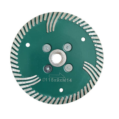 แข็งแกรนิต แดมอนด์ ทอร์โบ ตัดดิสก์กับ M14 กว้าง Flange 125mm 230mm