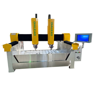 เครื่องแกะหิน CNC Multi Head 2 Head สําหรับแกะหินมาร์บอร์และแกะหิน