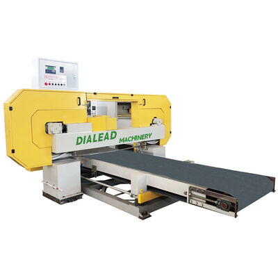 เครื่องตัดบล็อคขนาดใหญ่แกรนิตมาร์บอร์ เครื่องตัดเจาะแผงแนวราบ